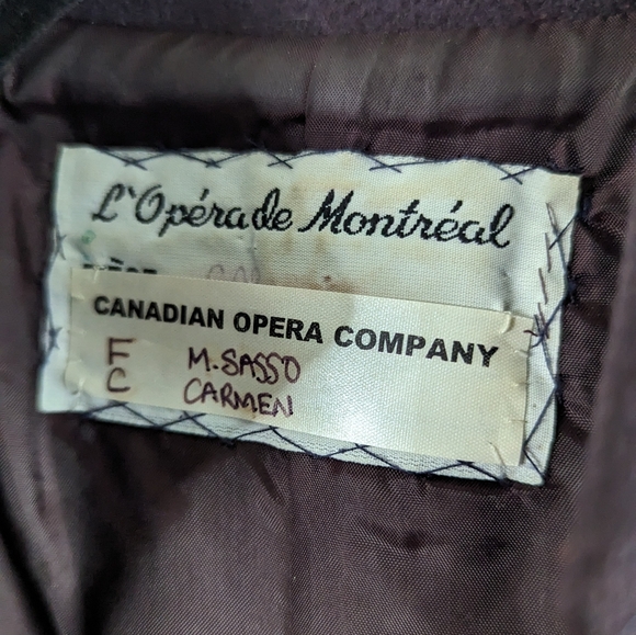 Vintage Canadian Opera Company deep purple blazer - Picture 9 of 11